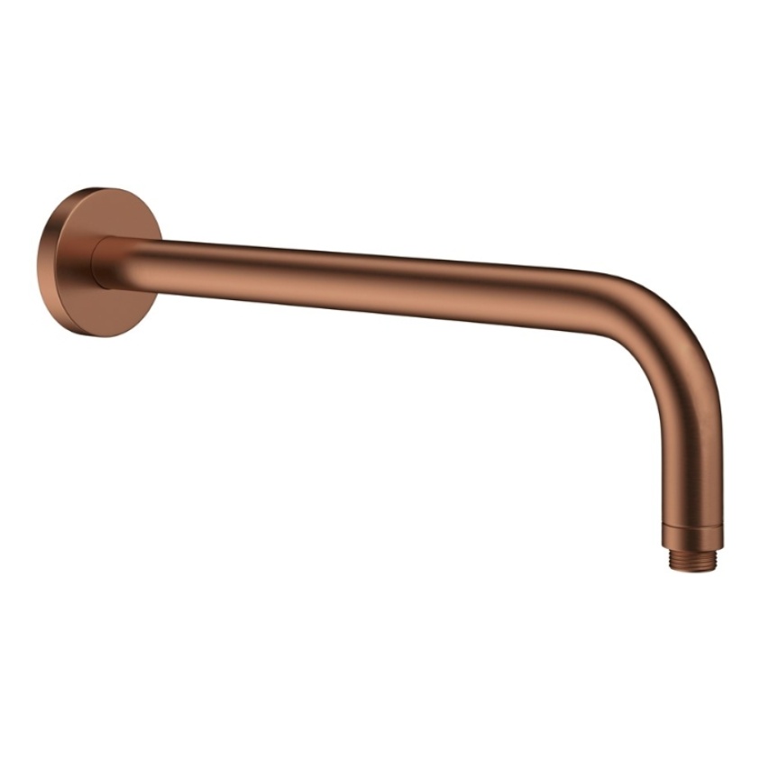 Product Cut out image of the Crosswater MPRO Brushed Bronze Wall Mounted Shower Arm